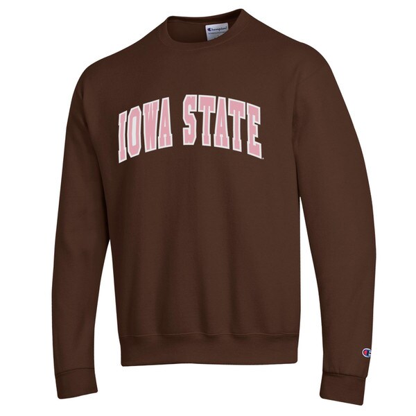 Champion Iowa State Brown Crewneck Sweatshirt
